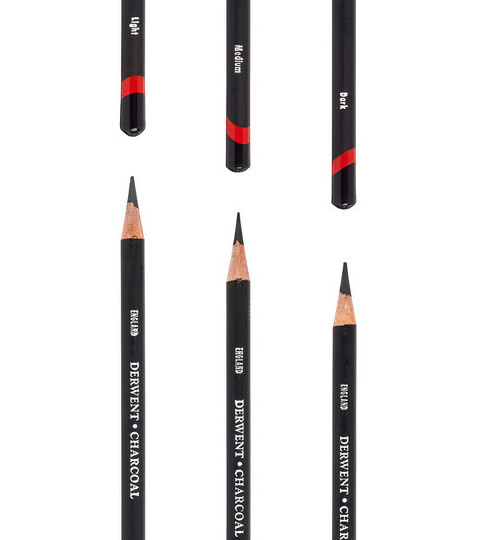 Obrázek produktu - Charcoal Pencil - různé tvrdosti