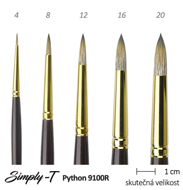 Simply-T Python 9100R kulatý skutečná velikost.jpg