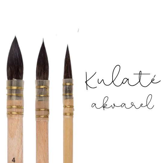 Obrázek produktu - Akvarelové štětce Rembrandt, série 135 - různé velikosti