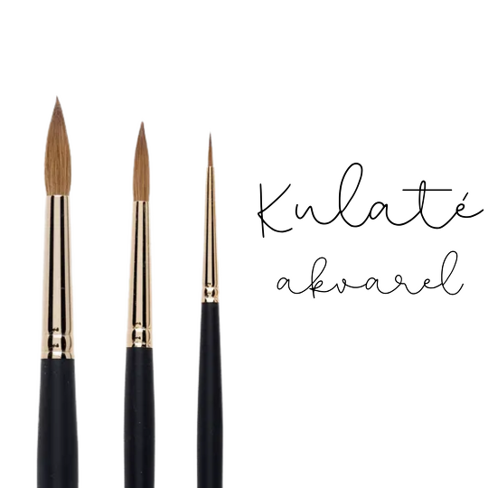 Obrázek produktu - Akvarelové štětce Rembrandt, série 110 - různé velikosti