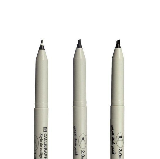 Obrázek produktu - Kaligrafické pero se zkoseným hrotem - různé velikosti