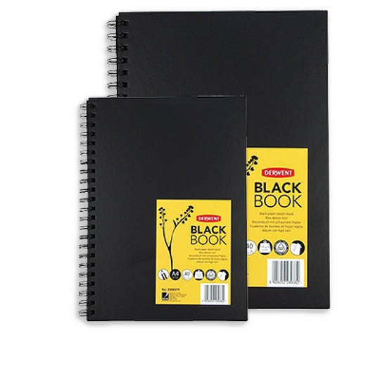 Obrázek produktu - Derwent Blackbook, 200 g, 40 listů - různé formáty
