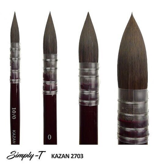 Obrázek produktu - Štětce Simply-T, Kazan quill - různé velikosti