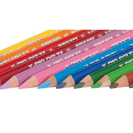 Obrázek produktu - Dětské pastelky Jolly X-Big Delta - jednotlivé odstíny