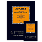 Skicák Arches, RG, 300 g, 12 l - různé formáty