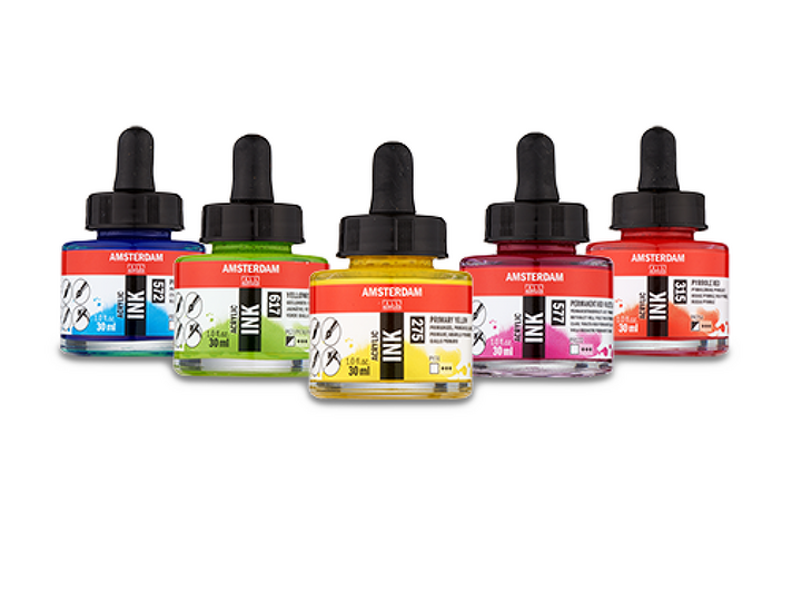 Obrázek produktu - Akrylové inkousty Amsterdam 30 ml - jednotlivé odstíny