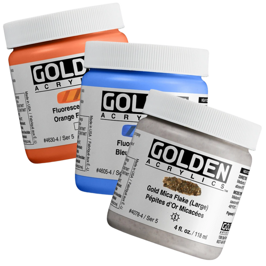 Obrázek produktu - Akrylová barva Golden Heavy Body 118 ml - různé odstíny