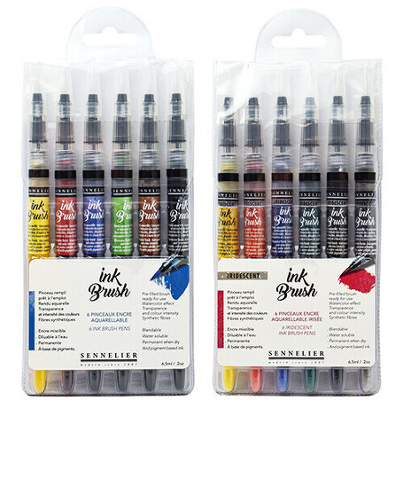 Obrázek produktu - Sennelier Ink Brush - různé sady