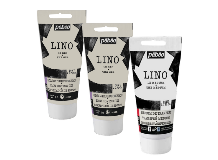 Obrázek produktu - Média pro barvy na linoryt - různé druhy