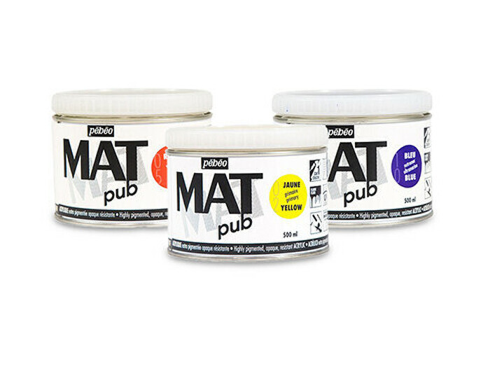 Obrázek produktu - Akryl Mat Pub 500 ml - jednotlivé odstíny