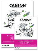 Skicák Graduate Manga, 70 g, 50 listů - různé formáty