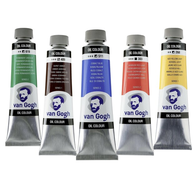 Obrázek produktu - Olejové barvy Van Gogh 40 ml - jednotlivé odstíny