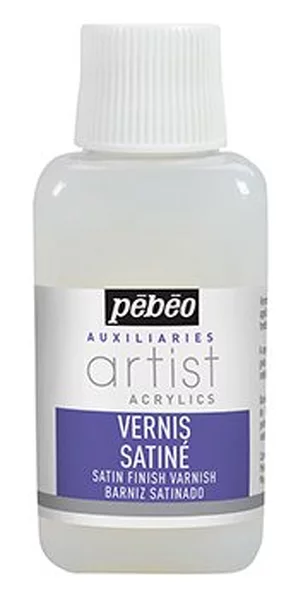 Saténový lak vodou ředit. pro akryl. barvy 250 ml