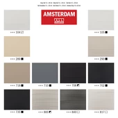 Sada akrylů Amsterdam Šedé odstíny 12x20ml