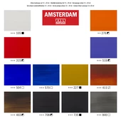 Sada akrylů Amsterdam Urban Landsc odstíny 12x20ml