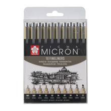 Obrázek produktu - Sada Pigma Micron Black 10ks