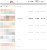 Mi-Teintes listy A4 10l 160g - Pastel colours