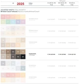 Mi-Teintes listy A4 10l 160g - Grey tones