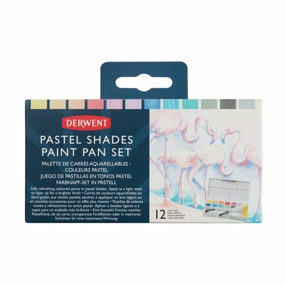 D Pastel Shades  PAINT PAN SET ( 12 )