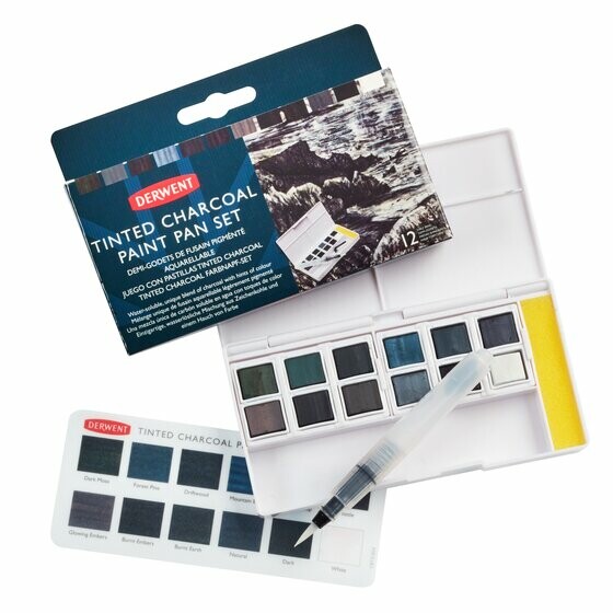 D Tinted Charcoal Paint Set