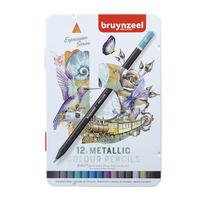 Obrázek produktu - Sada pastelek Bruynzeel Expression Metallic 12ks