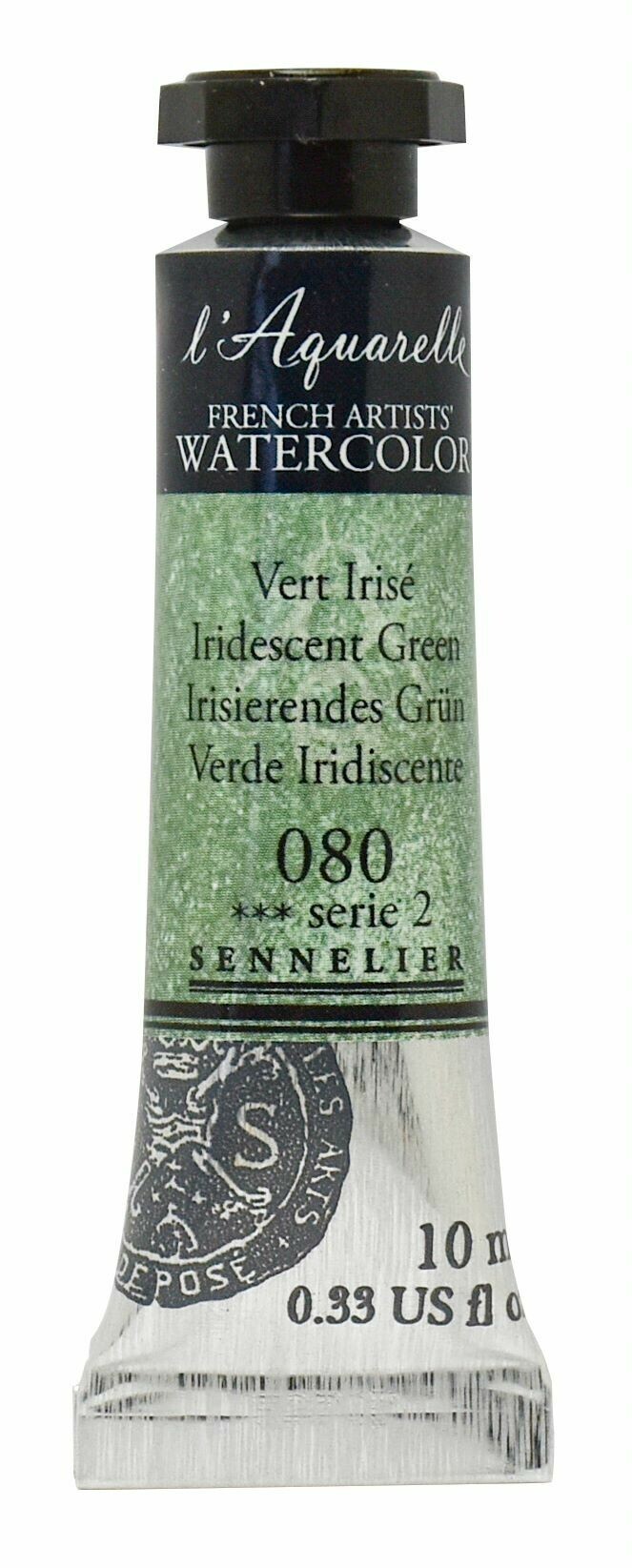 Akvarel v tubě S 10 ml 080 Iridesc. Green