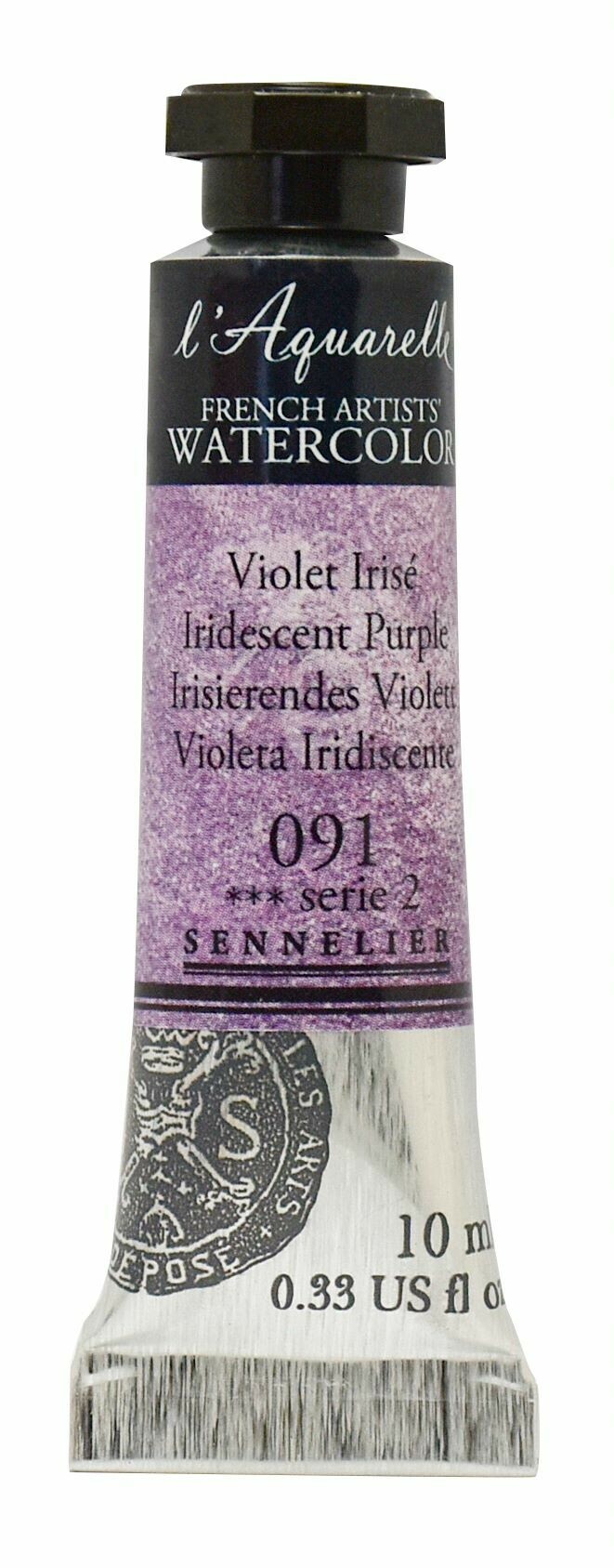 Akvarel v tubě S 10 ml 091 Iridesc. Purple