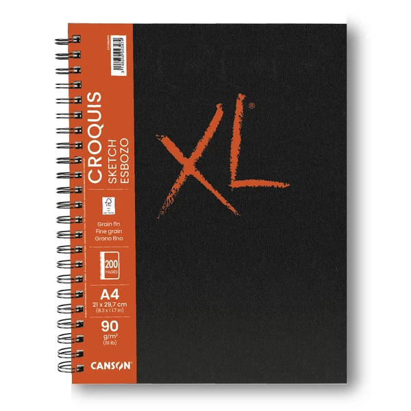 XL Book Croquis skicák kr.vazba A4 100l FG 90g