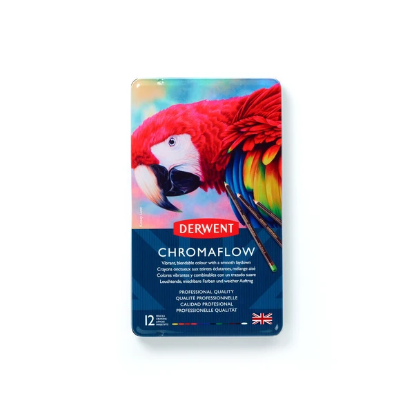 Sada pastelek Chromaflow, Derwent - 12 odstínů