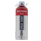 Akrylový sprej Amsterdam 400ml - Carmine 318