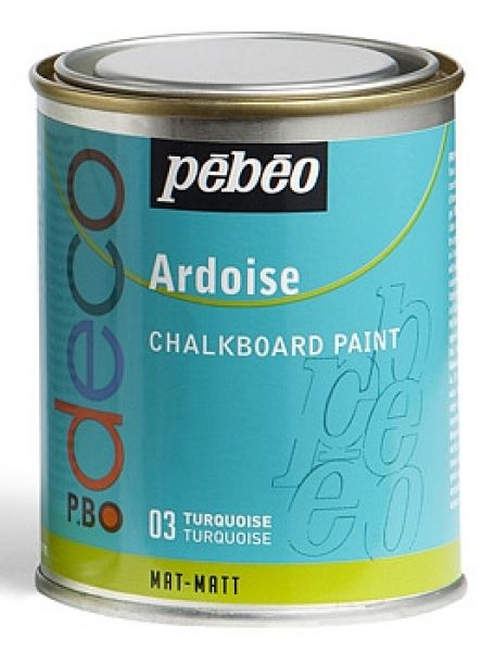 P.BO Déco Chalkboard paint 250 ml - 03 Turquoise