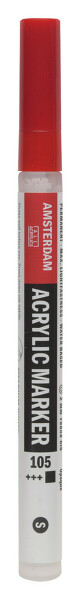 Akrylový marker AMS vel. S Titanium White