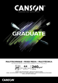 Graduate Mix. Med. Black skicák lep. A4 20l S 240g