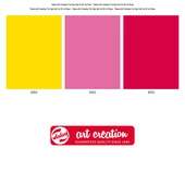Sada barev pro batikování růžová 3x85ml