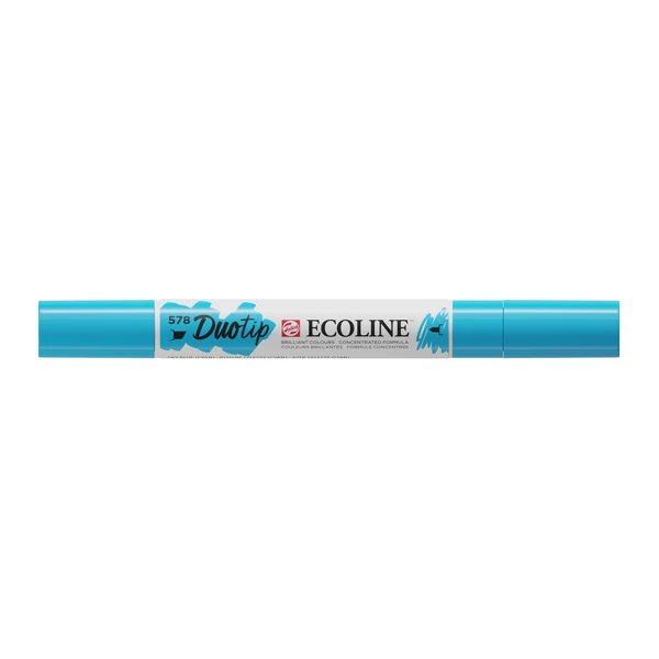 Fix Ecoline Duo Tip 578 Sky Blue Cyan