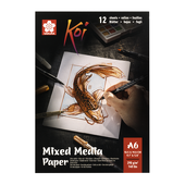 Skicáky Koi MixMedia 290 g, 12 listů - různé velikosti