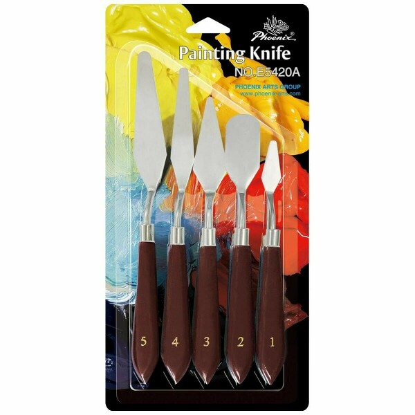 Sada malířských nožů Phoenix E5420A (5ks)