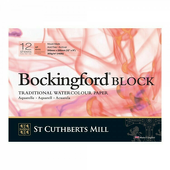 Bockingford blok lepený na 4 stranách 12l HP 300g