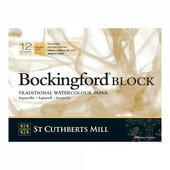 Bockingford blok lepený na 4 stranách 12l RG 300g
