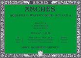 Arches blok lepený - 4 str. 26x36cm 20l CP 300g