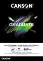 Graduate Mix. Med. Black skicák lep. A3 20l S 240g