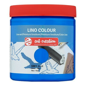 Barva pro linoryt 250 ml modrá