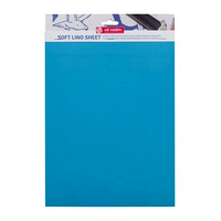 Obrázek produktu - Lino na linoryt soft 23x30cm modré