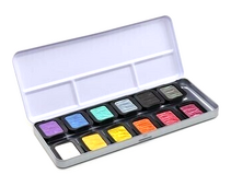 Box akvarelů FINETEC 12ks Rainbow