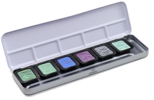 Obrázek produktu - Box akvarelů FINETEC 6ks Pearl Cool