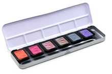 Obrázek produktu - Premium Box akvarelů FINETEC 6ks Pearl H. Chroma
