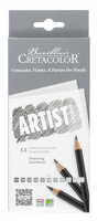 Obrázek produktu - Cretacolor Artist studio - sada 12 grafit. tužek