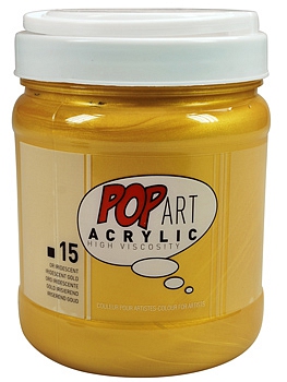 Pop Art Acrylic 700ml - 15 Gold