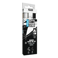 Obrázek produktu - Setacolor Leather marker - KIT X2 black&white