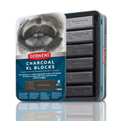 Charcoal  XL Blocks 6ks